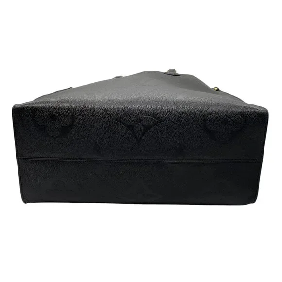 Louis Vuitton Black Monogram Empreinte Leather OnTheGo Handbag - Picture 4 of 15